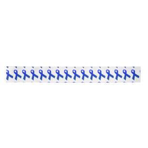 3" weit Satin-Darmkrebs-Bewusstseins-Band Satinband