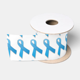 3" weit Satin-Prostatakrebs-Bewusstseins-Band Satinband