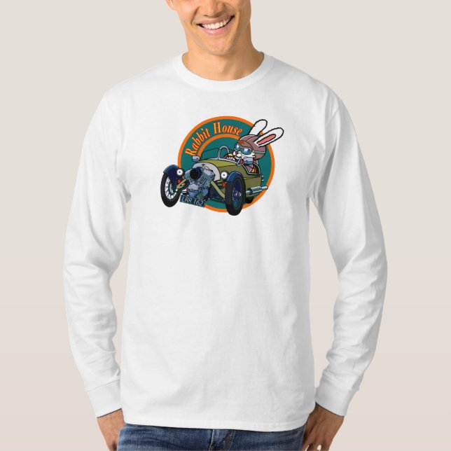 3 Wheeler 長袖 T-Shirt (Vorderseite)