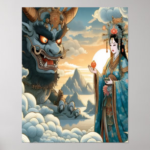3 Wishes Oni Poster