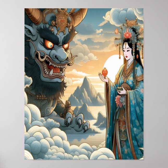 3 Wishes Oni Poster (Vorne)