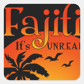 3" x 3" Original-Logo-Aufkleber Quadratischer Aufkleber