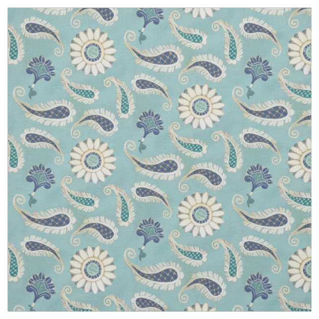 3 Zoll wiederholen marokkanisches Paisley Floral A Stoff (Muster)