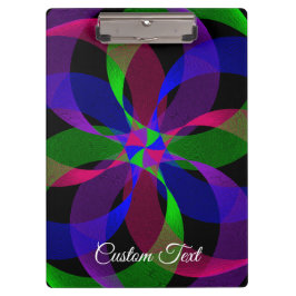 3D 2D Hybrid Geometric Clipboard Klemmbrett