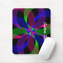 3D 2D Hybrid Geometric Mouse Pad