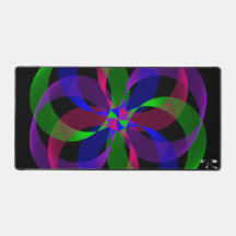 3D 2D Hybrid geometrische Maus Pad Mat