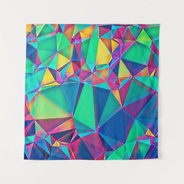 3D-Abbildung. Trendy abstrakter Hintergrund. Farbe Wandteppich (Vorderseite)