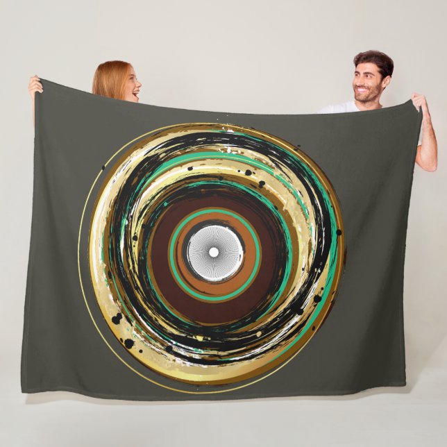 3D ABSTRAKT Fleece Blanket (Beispiel)