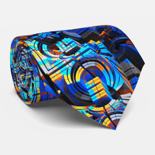 3D abstrakte Kunst 23 Krawatte