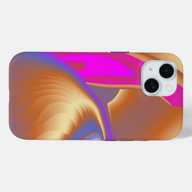 3D Abstrakte Regenbogenkunst Case-Mate iPhone Hülle (Rückseite (Horizontal))