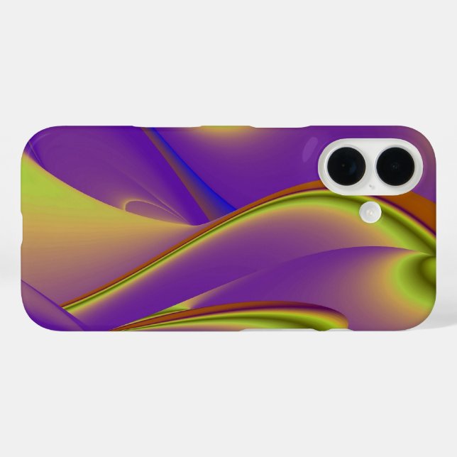 3D Abstrakte Regenbogenkunst Case-Mate iPhone Hülle (Rückseite (Horizontal))