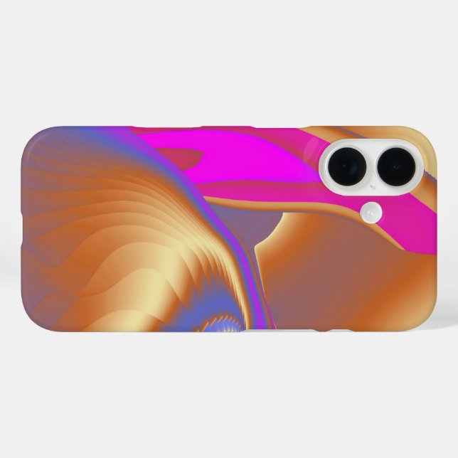3D Abstrakte Regenbogenkunst Case-Mate iPhone Hülle (Rückseite (Horizontal))