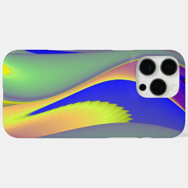 3D Abstrakte Regenbogenkunst Case-Mate iPhone Hülle (Rückseite (Horizontal))