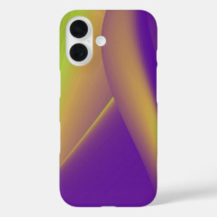 3D Abstrakte Regenbogenkunst iPhone 16 Hülle