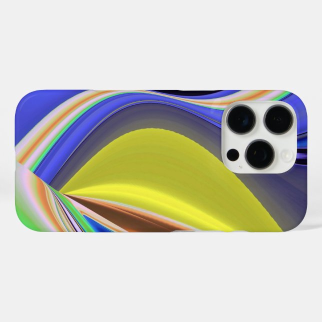3D Abstrakte Regenbogenkunst Case-Mate iPhone Hülle (Rückseite (Horizontal))