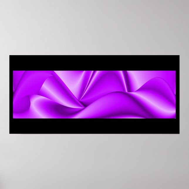 3D Abstrakte Regenbogenkunst Poster (Vorne)