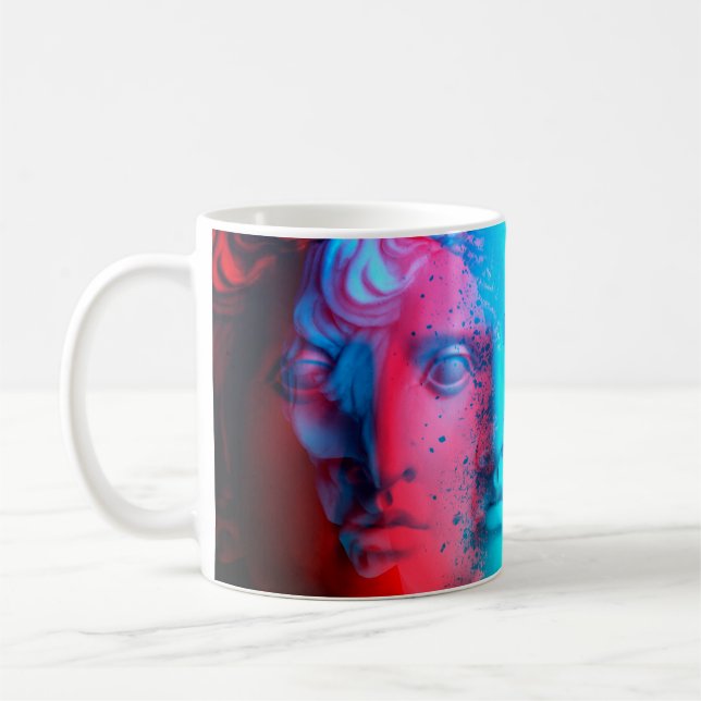 3d anaglyph effect. Covid-mutants. David Apollo. G Kaffeetasse (Links)
