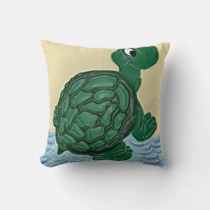 3D Animated Turtle Kissen