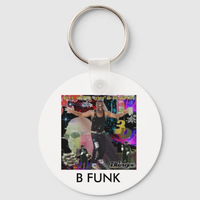 3d, B FUNK Schlüsselanhänger (Vorderseite)