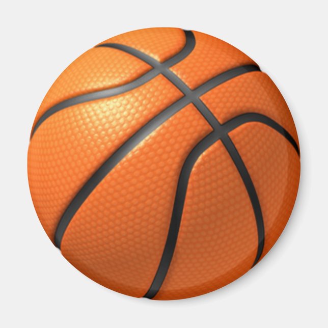 3D Basketball Magnet (Vorne)