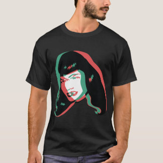 3D Bettie Page gift T-Shirt