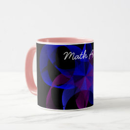3D bis 2D Geometric Cylinder Match Art Coffee Tass Tasse