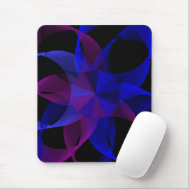 3D bis 2D Zylinderring Geometrie Maus Pad Mousepad