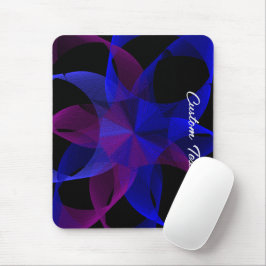3D bis 2D Zylinderring Geometrie Maus Pad Mousepad