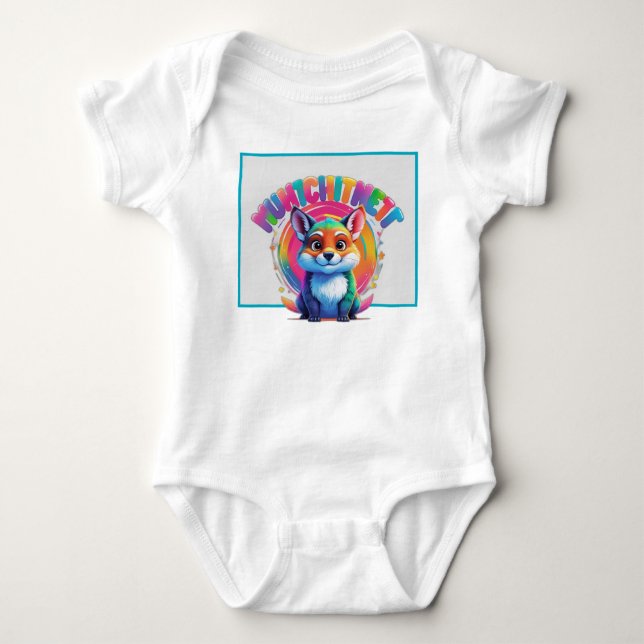 3D-Blase Baby Strampler (Vorderseite)
