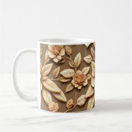 3D-Blumen Kaffeetasse