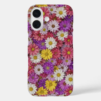 3D-Blumenwand-Handyhülle iPhone 16 Hülle