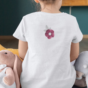 3D Blütenpapier Blume Circle Bouquet Paper T-Shirt