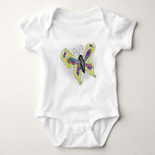3D Butterfly Baby Strampler