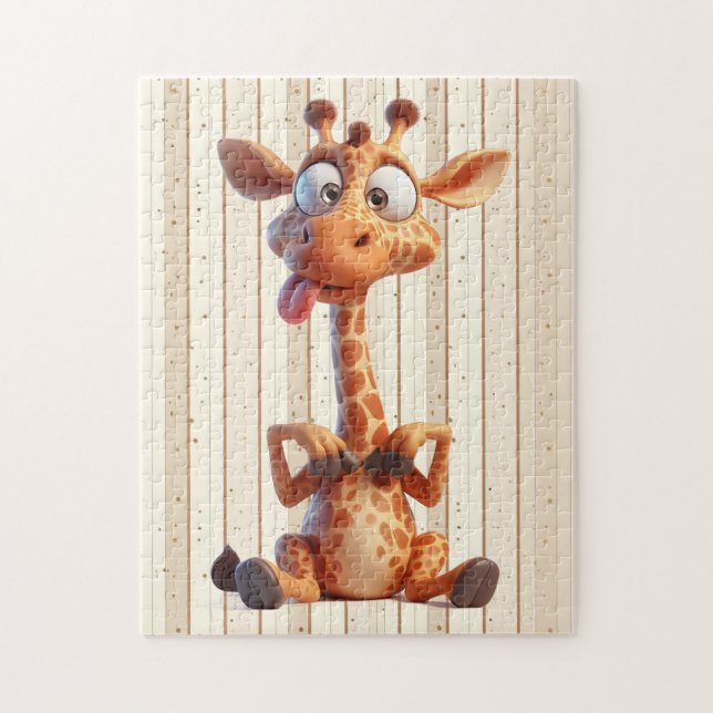 3D-Cartoon-Tierpuzzle Puzzle (Vertikal)