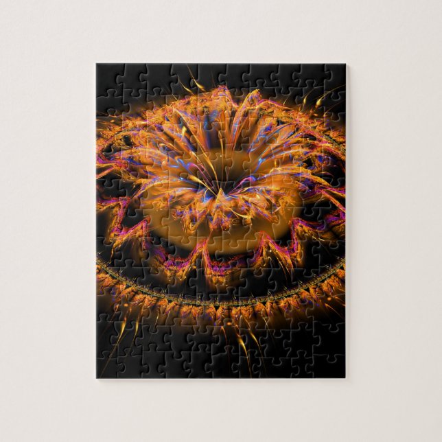 3d Chakra Mandala Puzzle (Vertikal)