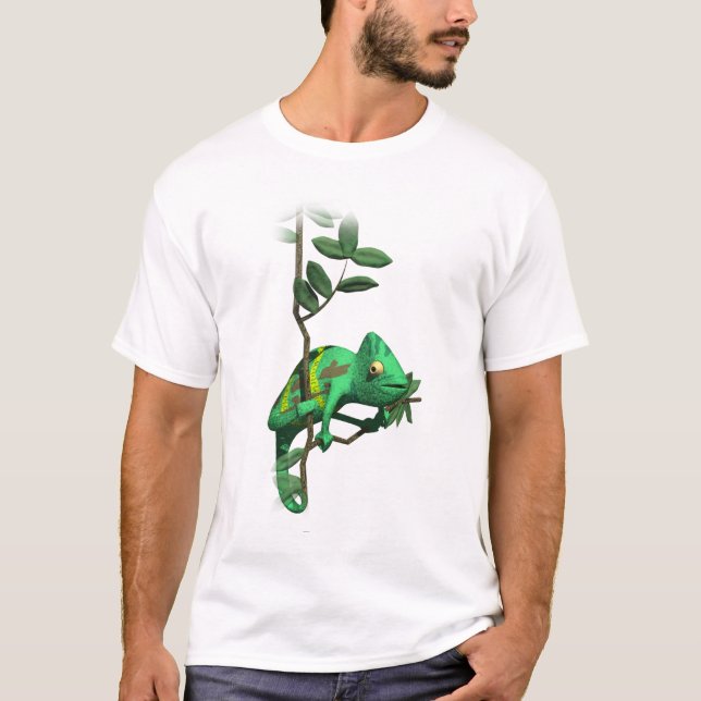 3D Chameleon T-Shirt (Vorderseite)