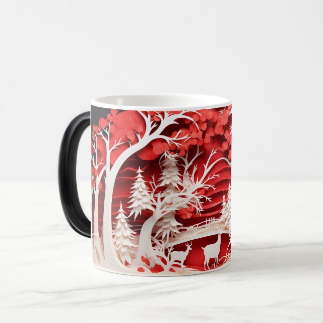3D-Christmas Verwandlungstasse (Vorderseite Links)