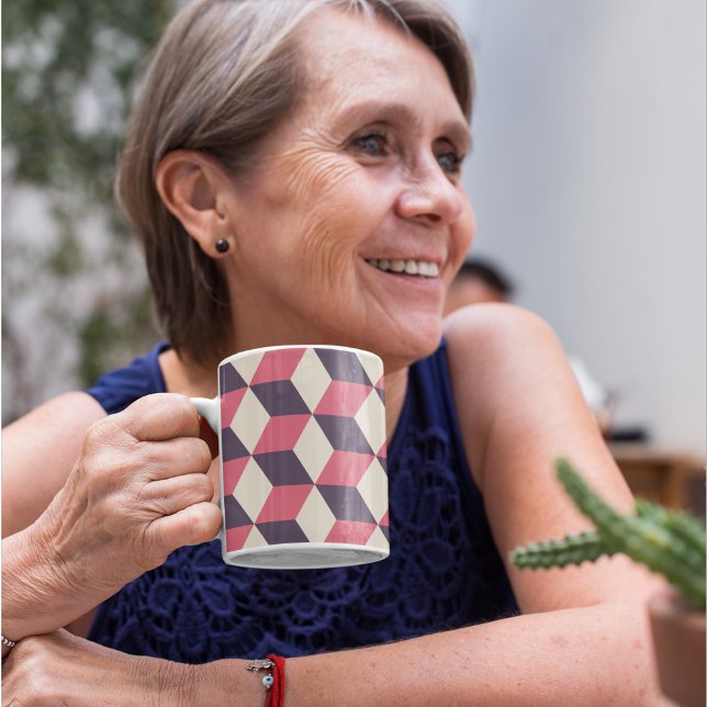 3d Cubes Pattern Kaffeetasse (Mugs and cups)