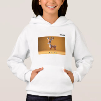 **3D Cute Cartoon Deer** Hoodie