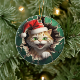 3d Cute Keramik Ornament