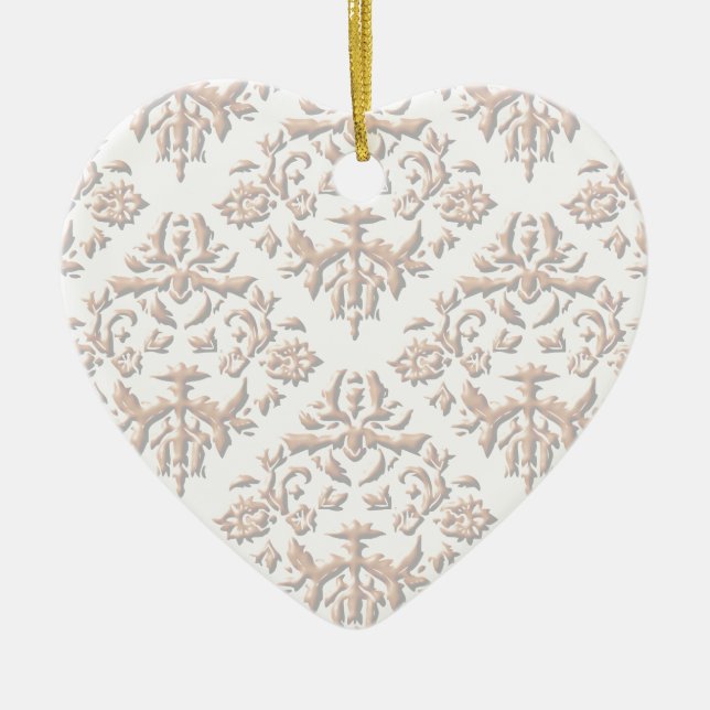 3D-Damasken Keramikornament (Vorne)