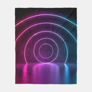 3D-Darstellung eines ultravioletten Kreisportals m Fleecedecke