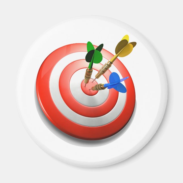3D Darts BullsEYE Magnet (Vorne)