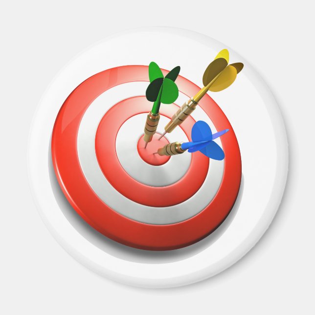 3D Darts BullsEYE Magnet (Vorne)