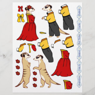 3D Decoupage - Meerkat Liebhaber