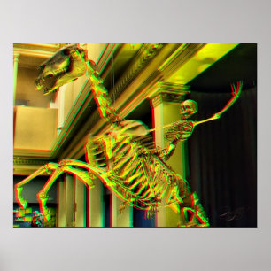 "3D der einzige Förster reitet wieder" Plakat