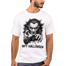 3D-Design Dracula Vampire Happy Halloween