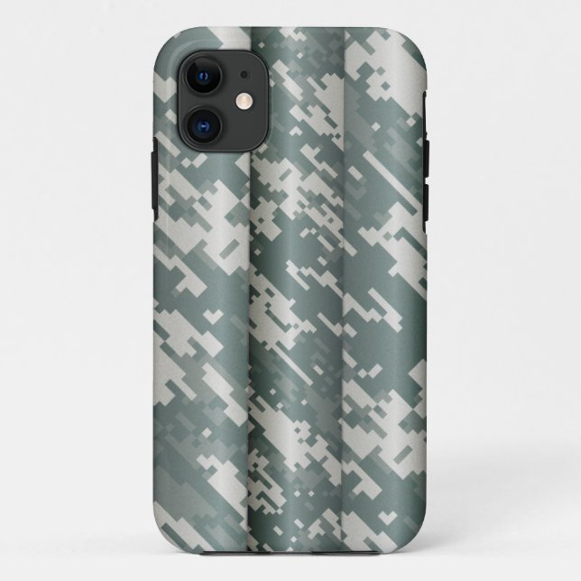 3D-digitale Camouflage Case-Mate iPhone Hülle (Rückseite)