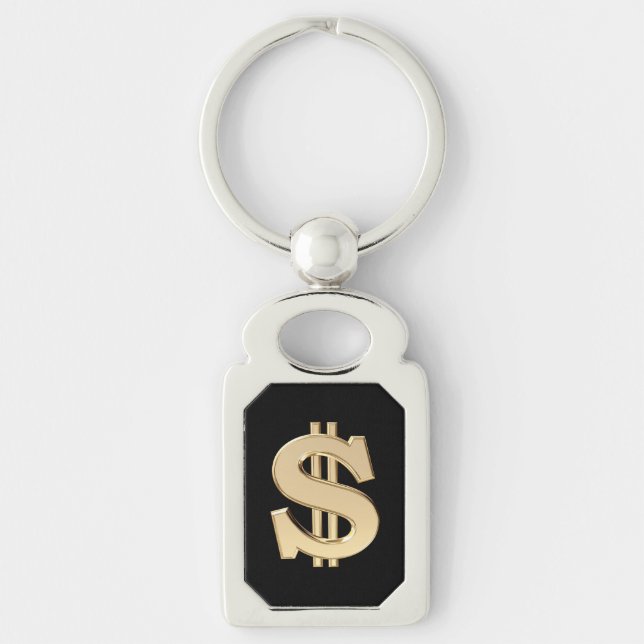 3D-Dollar Schlüsselanhänger (Vorderseite)