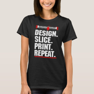 3D-Druck für Damen und Herren 3D-Drucker T-Shirt